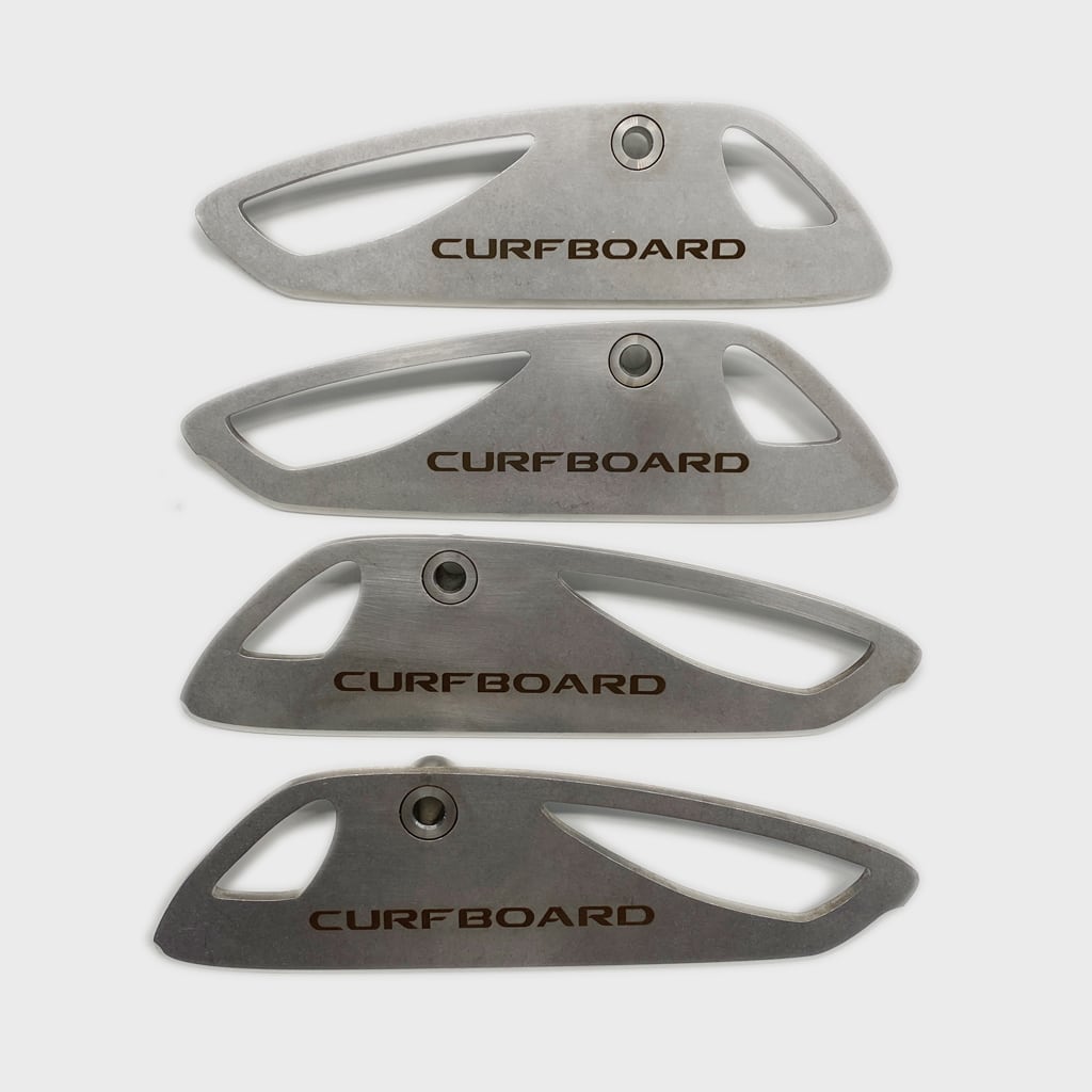 4 Curfboard Iceblades organised vertically