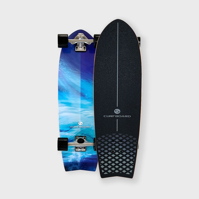 Curfboard Fish Pro Surfskate Ocean Love