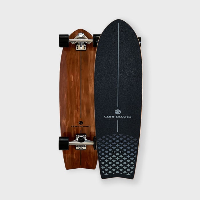 Curfboard Fish Pro Surfskate Wooden Dream